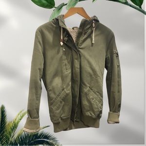 Roxy Comfortable Army Green Jacket